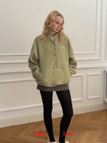 GREEN JAMES OVERSIZED SWEATSHIRT