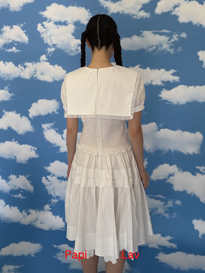 WHITE ORIGAMI SHIRT