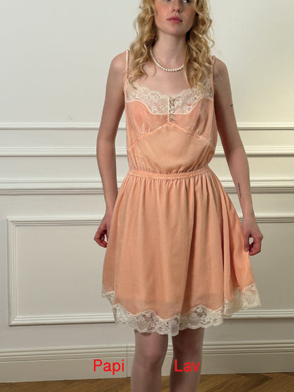 LIGHT CORAL AMBIGUOUS DRESS