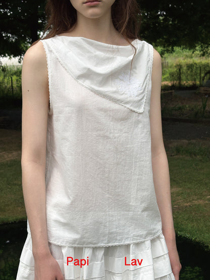 WHITE WIND CHIME TOP