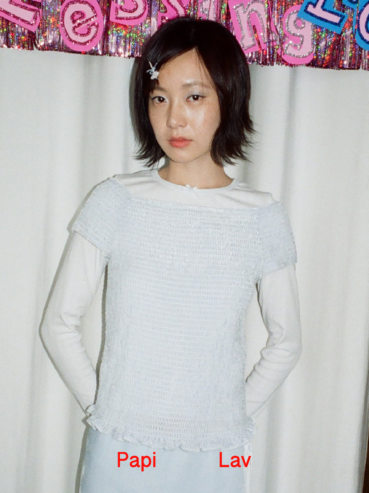 MEMORY SMOCK TOP