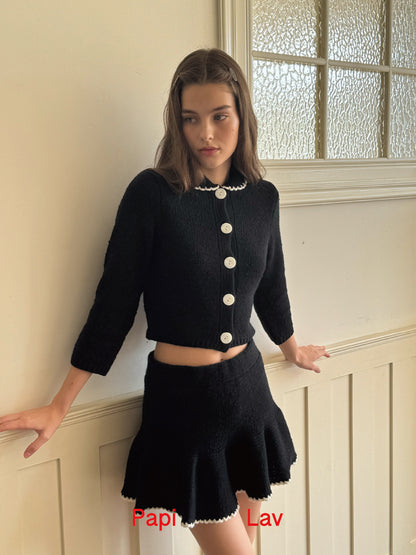 BLACK ADA CARDIGAN