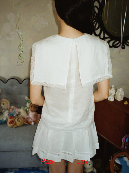 WHITE INNOCENCE TOP