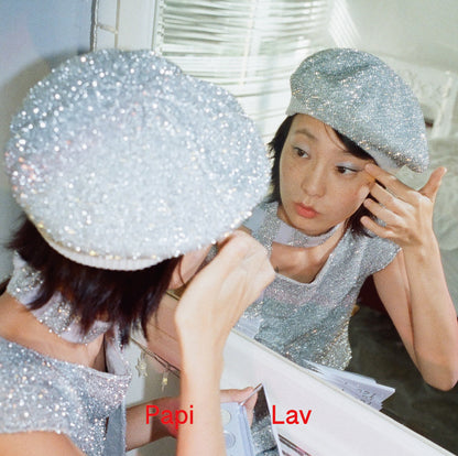 SHINY KNIT BERET