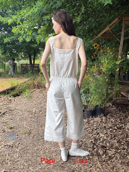 WHITE TRUTH DUNGAREES