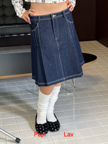PLAYLIST DENIM SKIRT