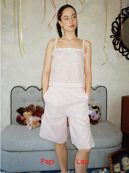 PINK BELLA MIDDLE PANTS