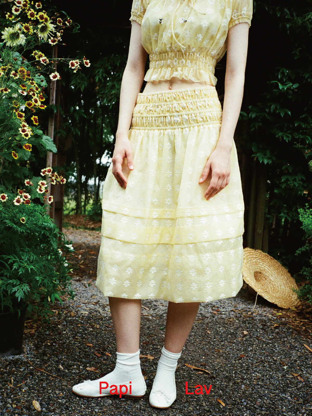 YELLOW JACQUARD SUGAR-FREE SET