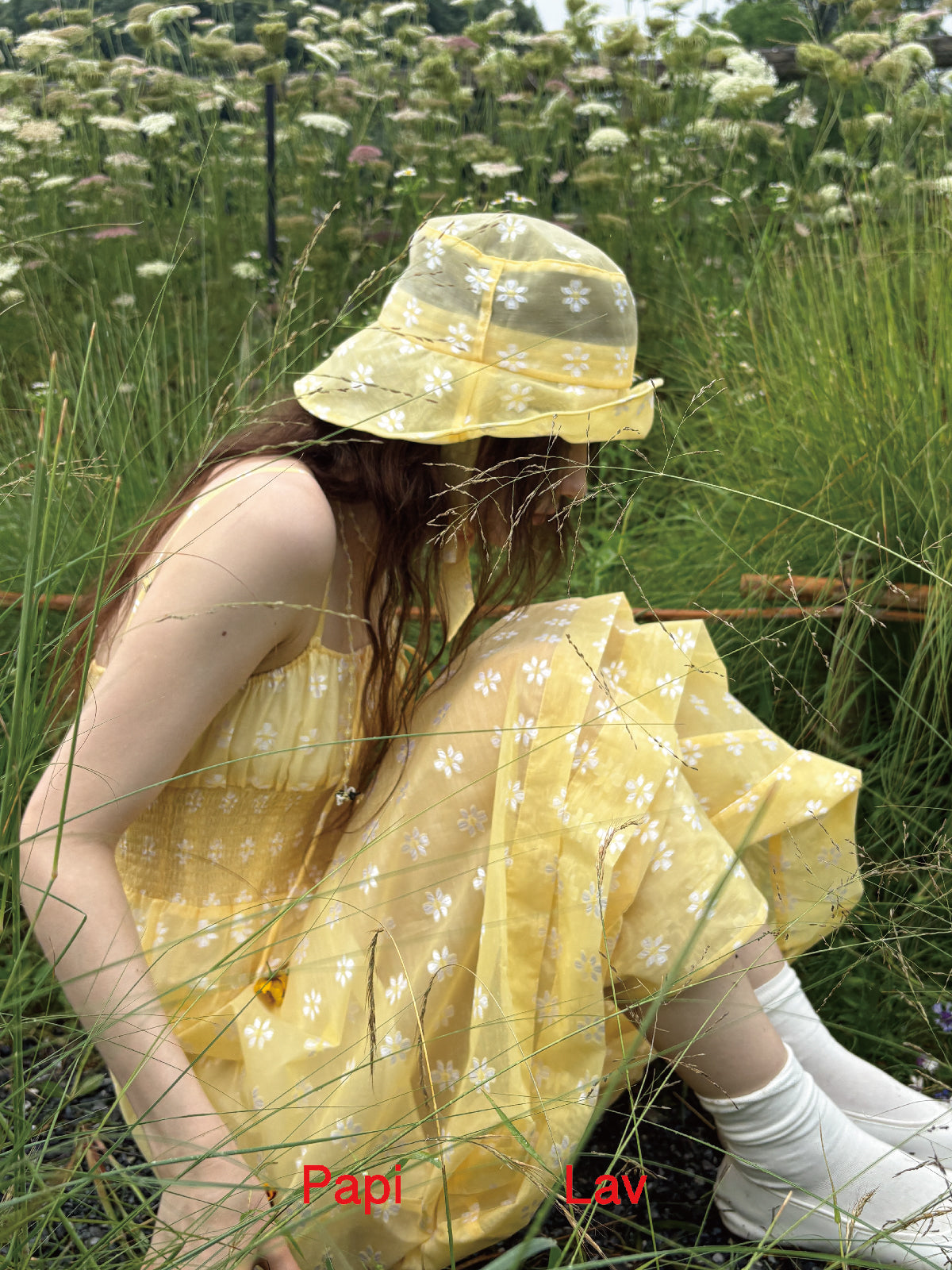 YELLOW JACQUARD SUGAR-FREE DRESS