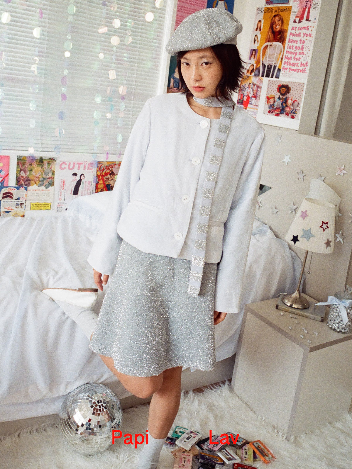 GRACIE VELVET COAT