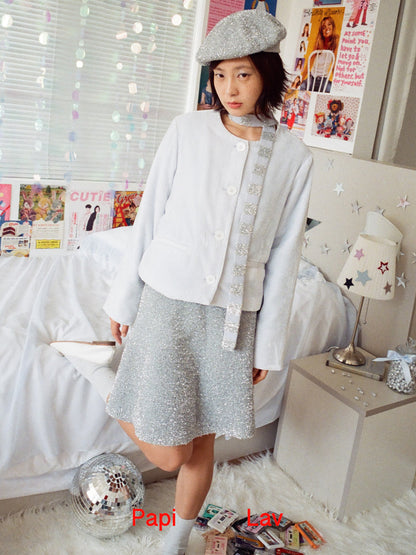 GRACIE VELVET COAT