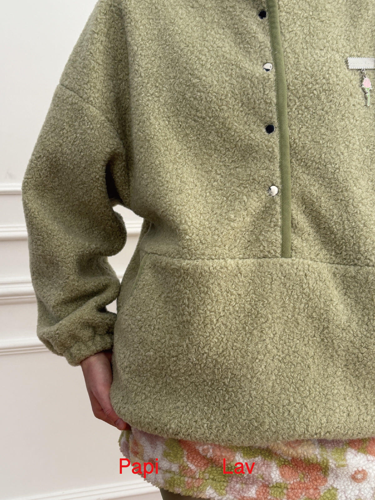 GREEN JAMES OVERSIZED SWEATSHIRT