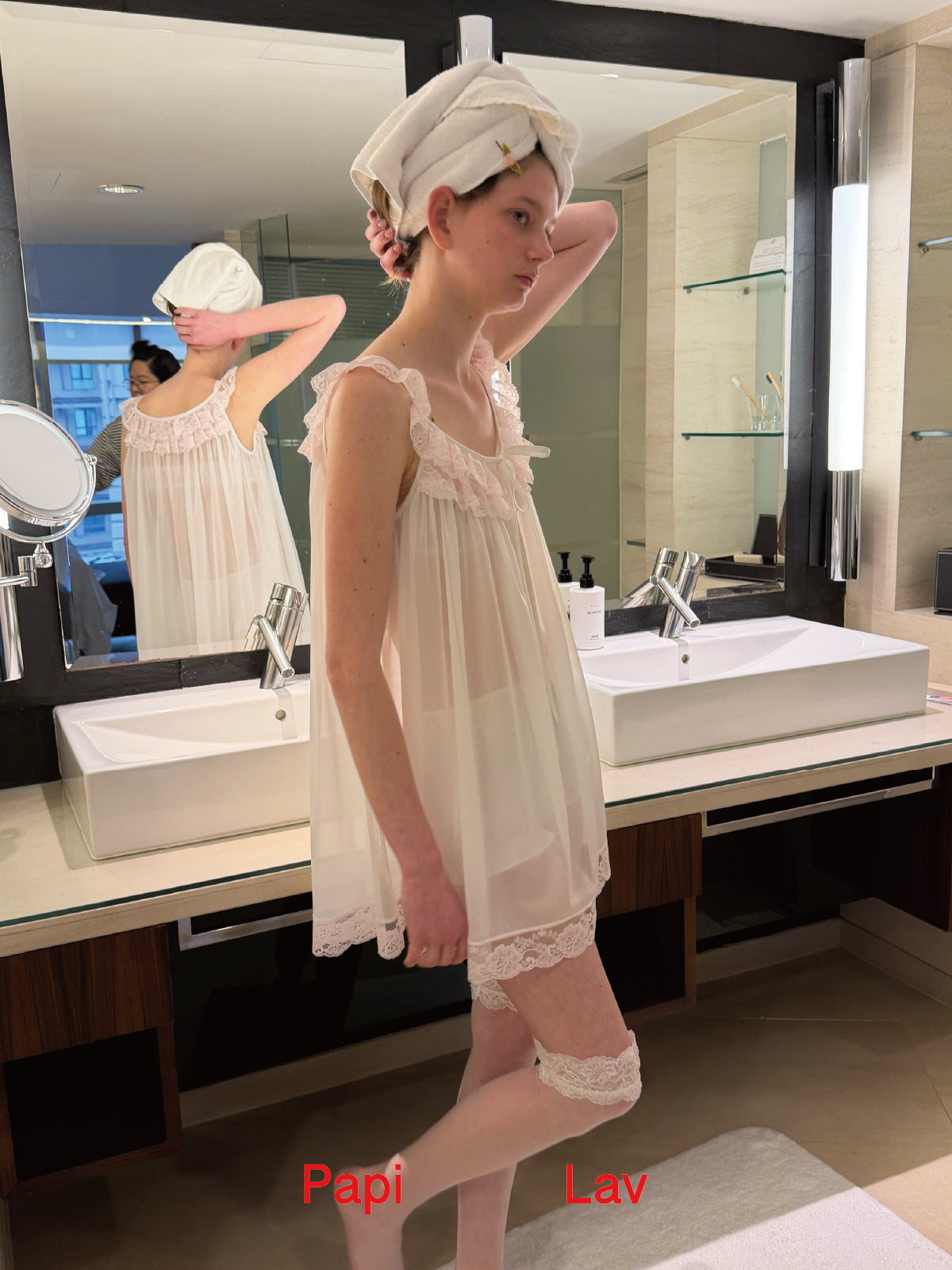 White Mellow Nightgown