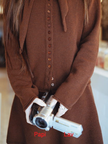 CHOCOLATE BROWN HEART-WARMING SET