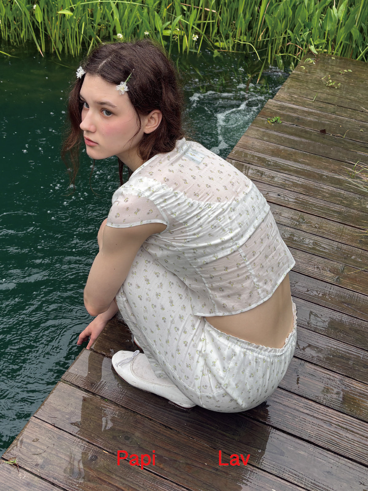 WHITE PRINT SET