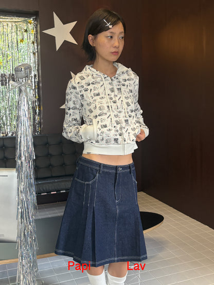 PLAYLIST DENIM SKIRT