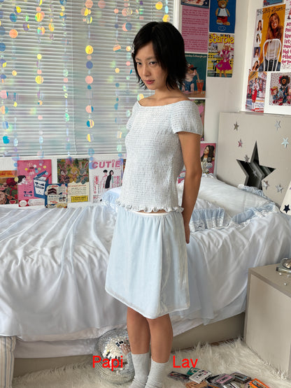 MEMORY SMOCK TOP