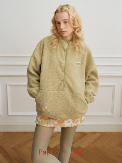 GREEN JAMES OVERSIZED SWEATSHIRT