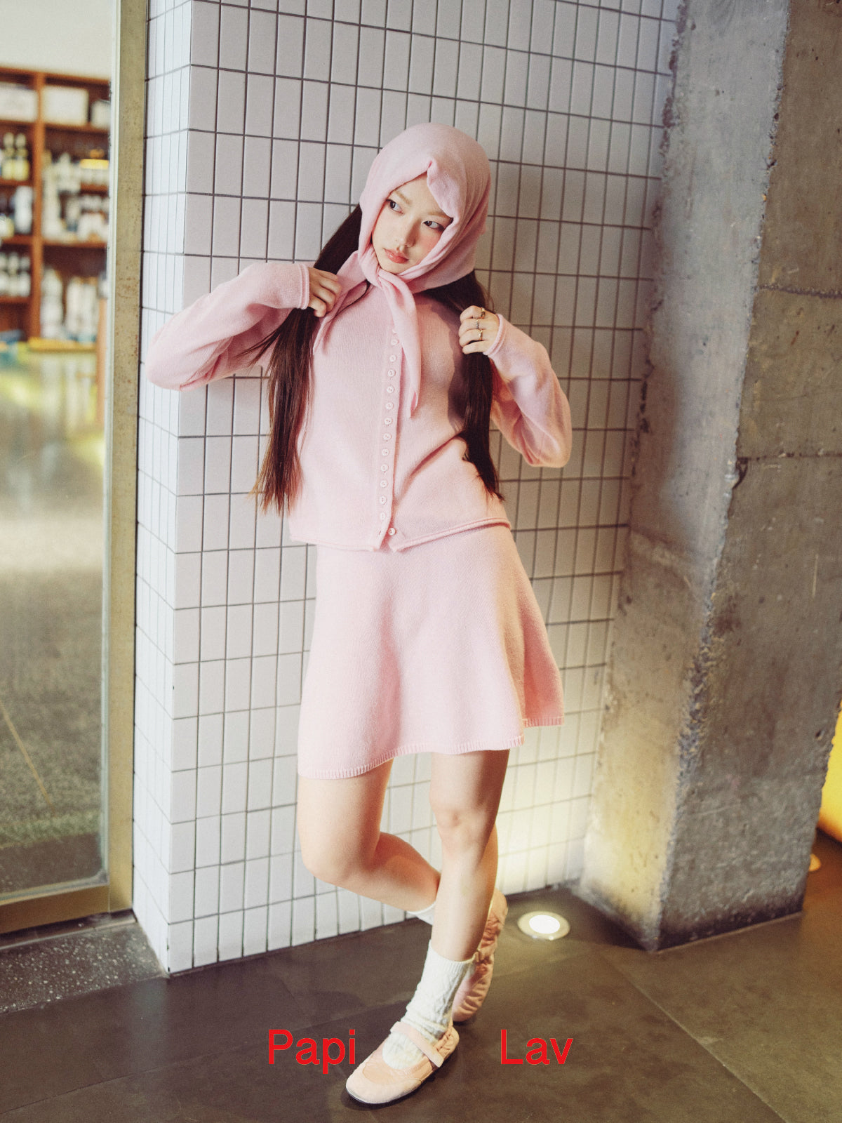 MILKSHAKE PINK HEART-WARMING SET