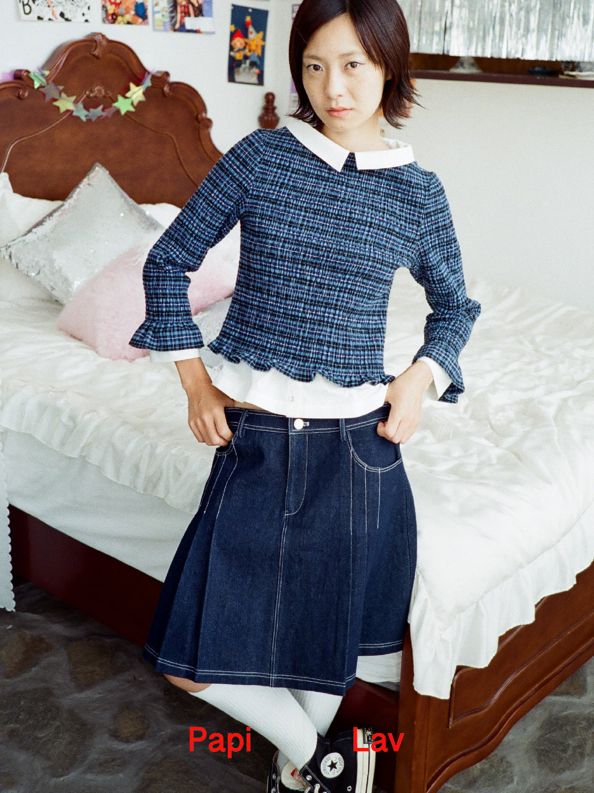 PLAYLIST DENIM SKIRT