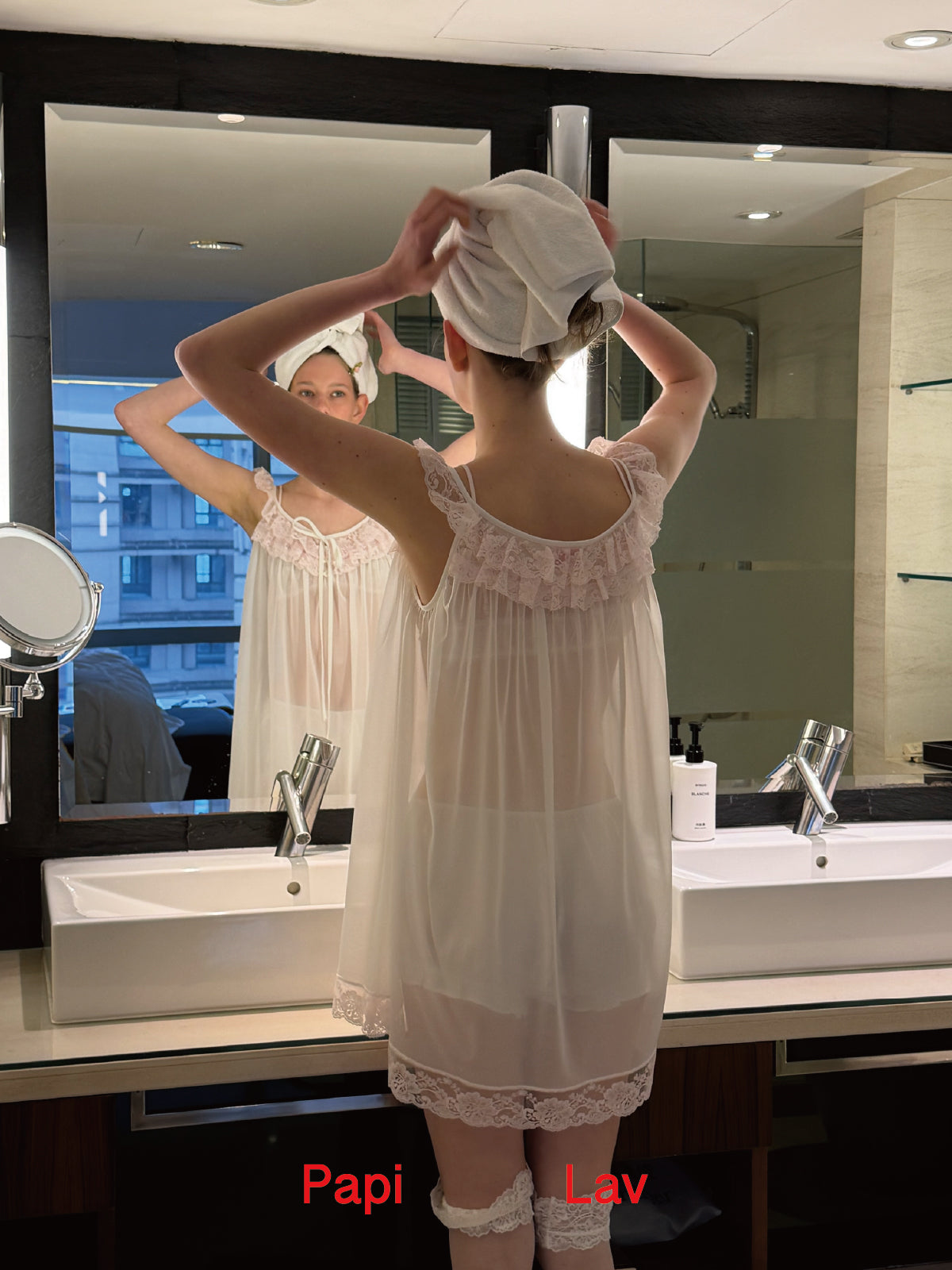 White Mellow Nightgown