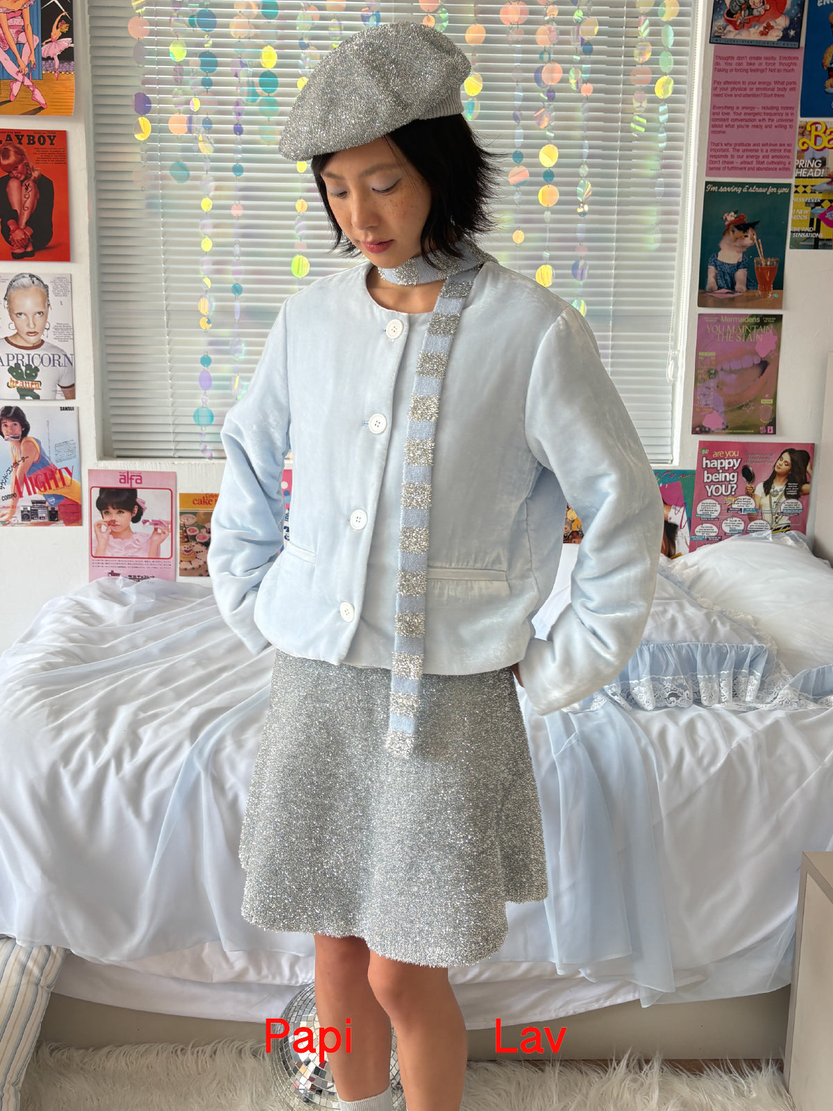 GRACIE VELVET COAT