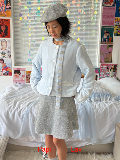 GRACIE VELVET COAT
