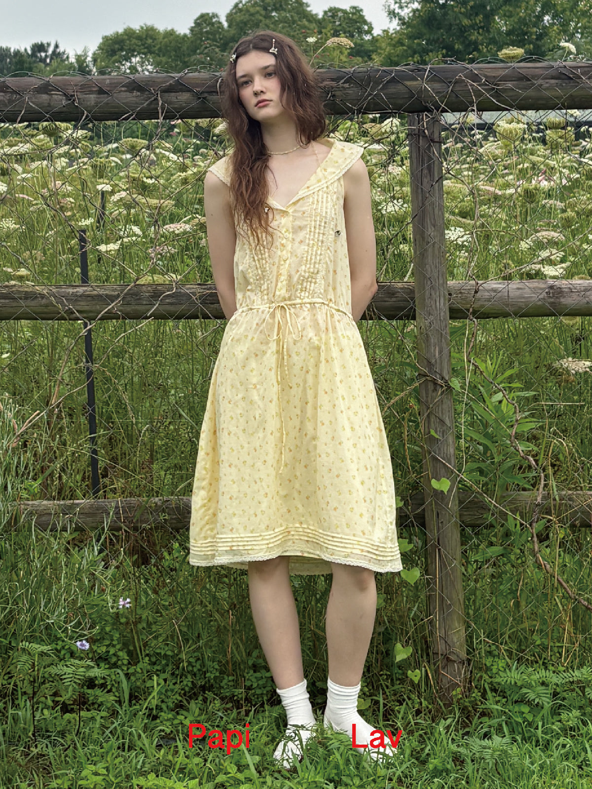 YELLOW BOUQUET DRESS