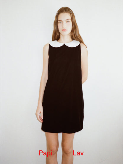 BLACK PHOEBE MINI DRESS