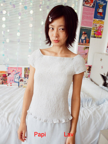 MEMORY SMOCK TOP