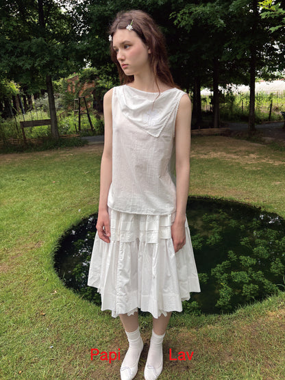 WHITE WIND CHIME TOP
