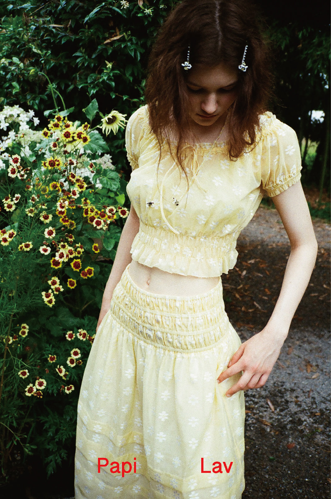 YELLOW JACQUARD SUGAR-FREE SET