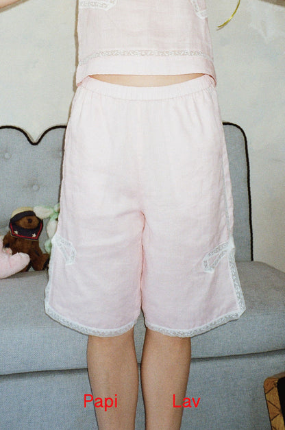 PINK BELLA MIDDLE PANTS