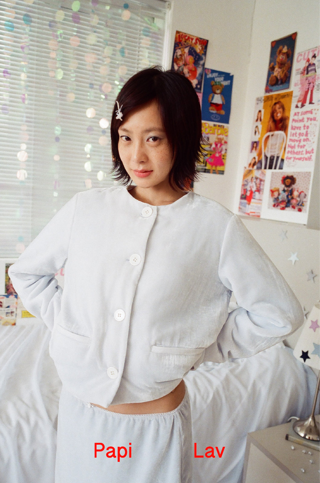 GRACIE VELVET COAT
