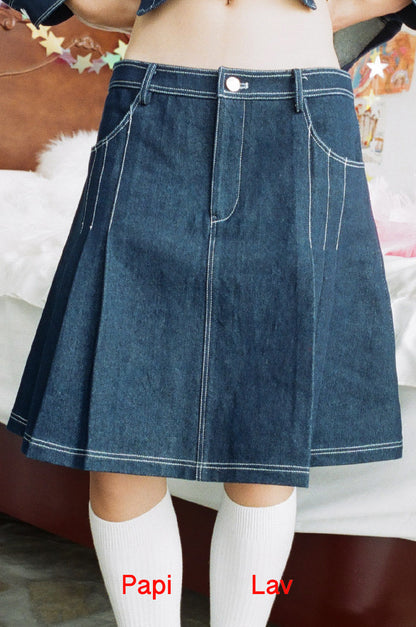 PLAYLIST DENIM SKIRT