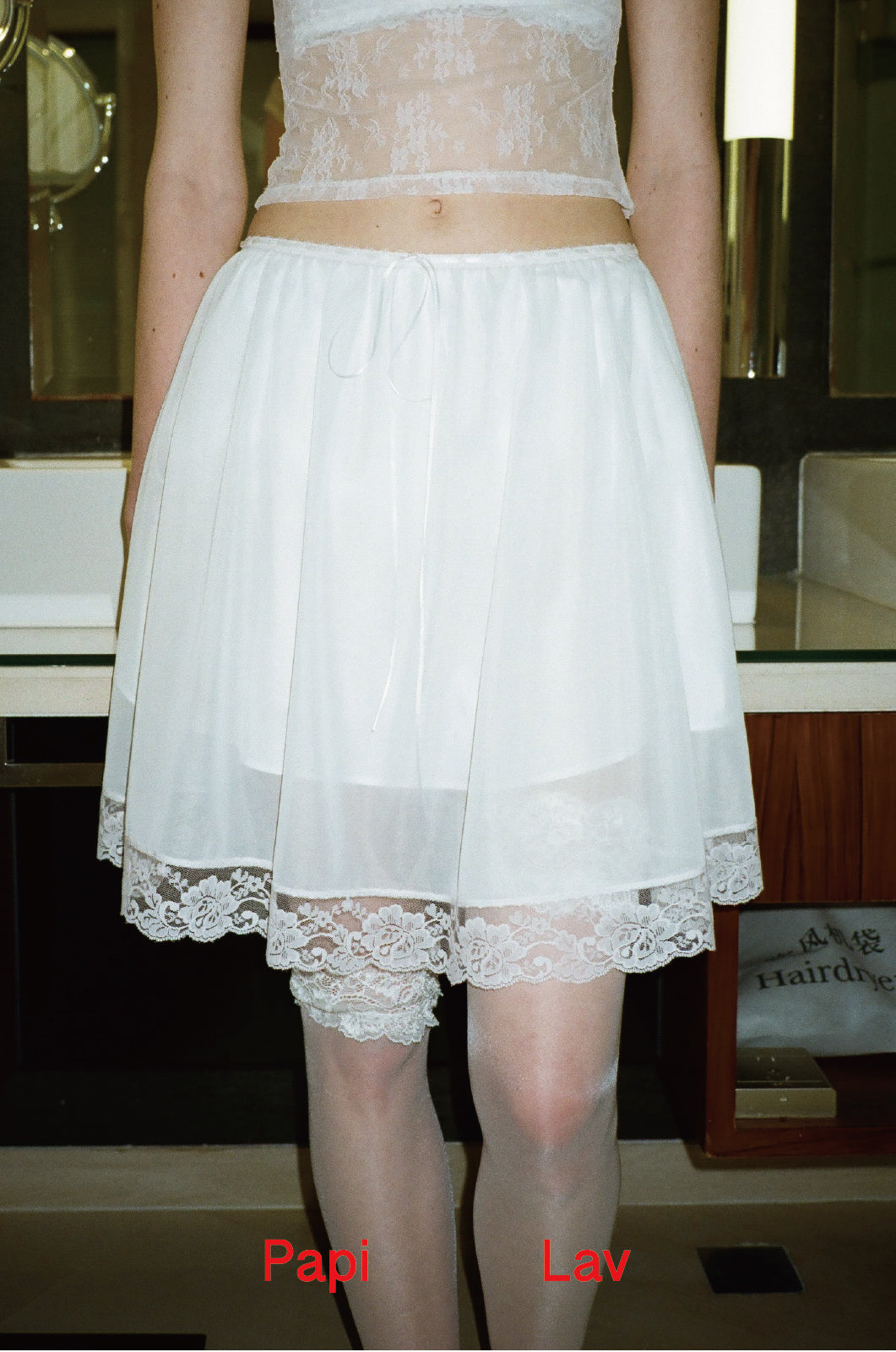 White Mellow Skirt