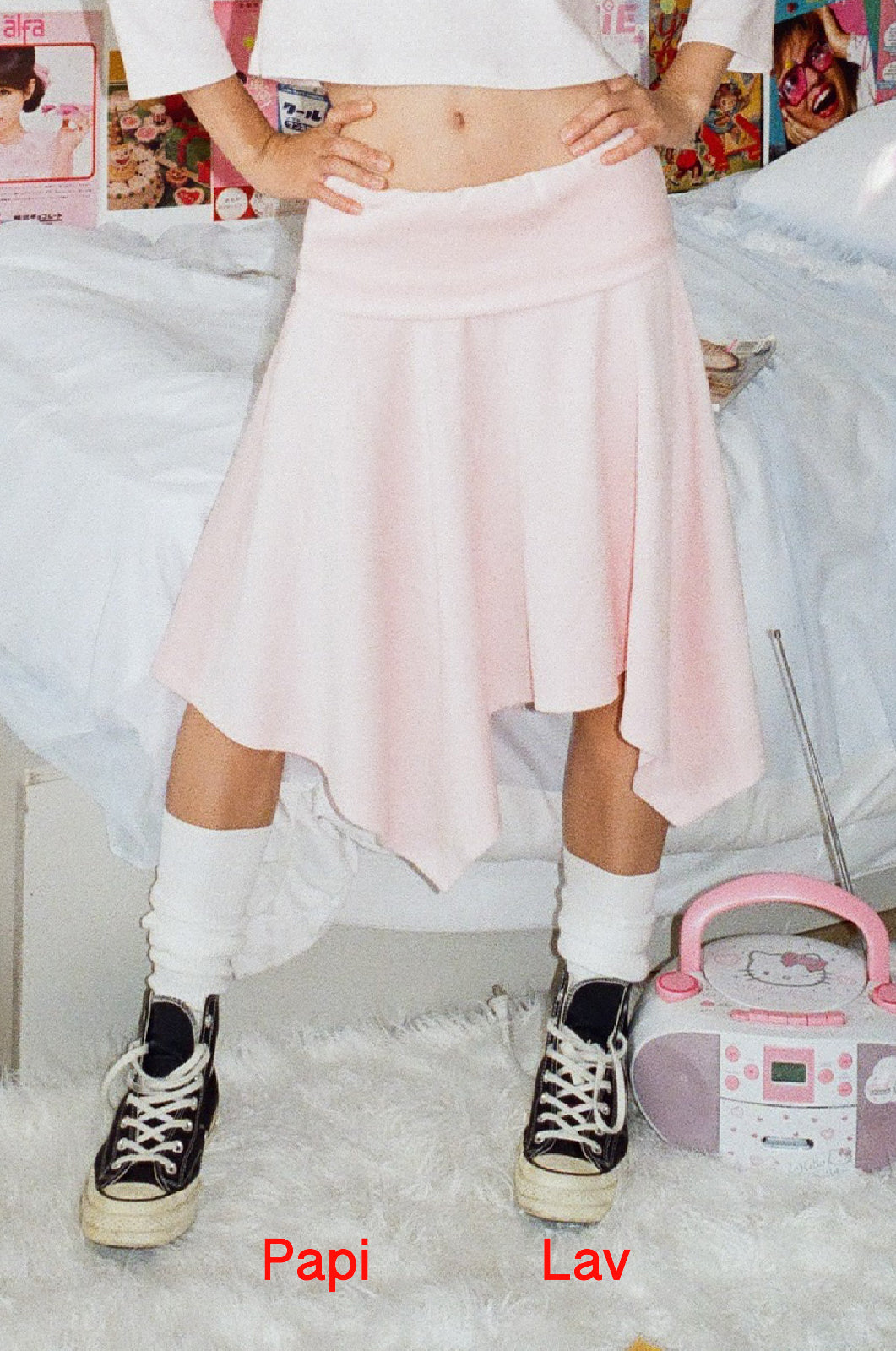 PARIS VELVET SKIRT