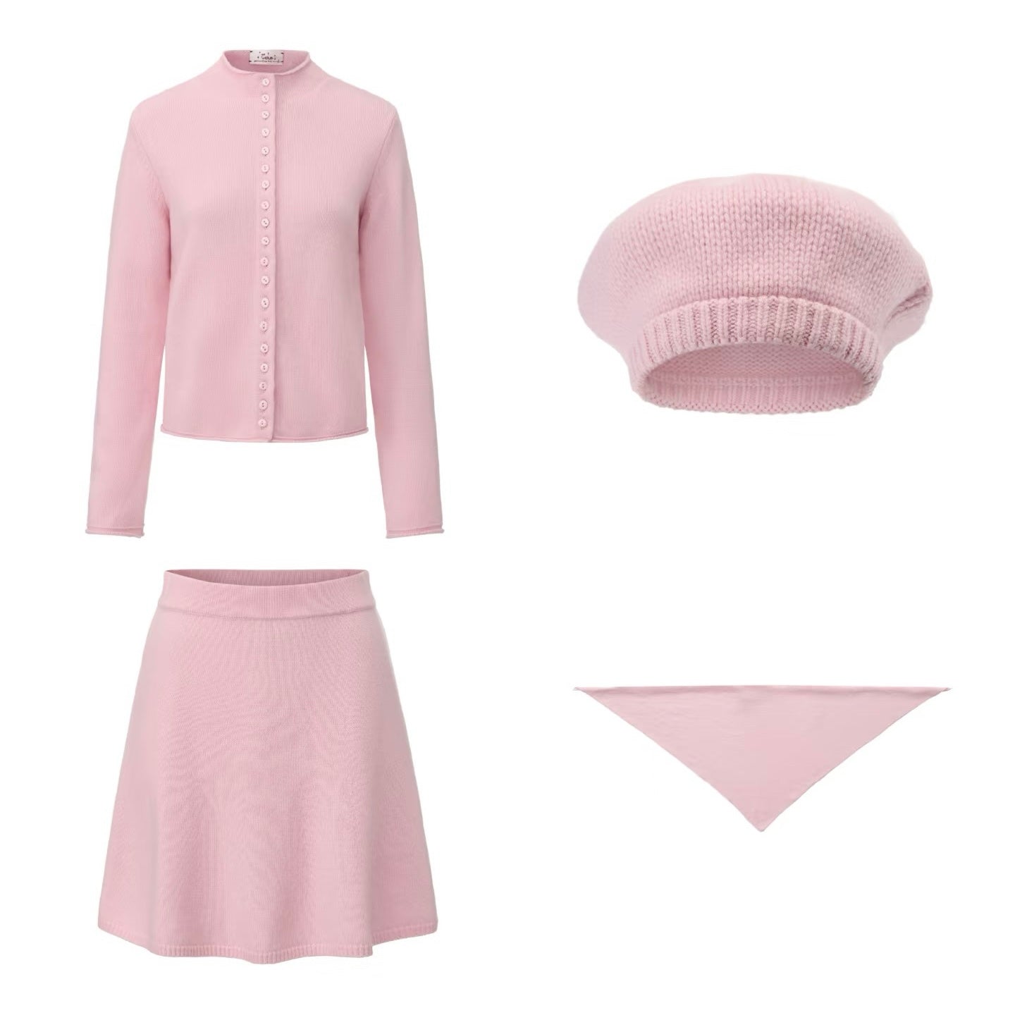 MILKSHAKE PINK HEART-WARMING SET