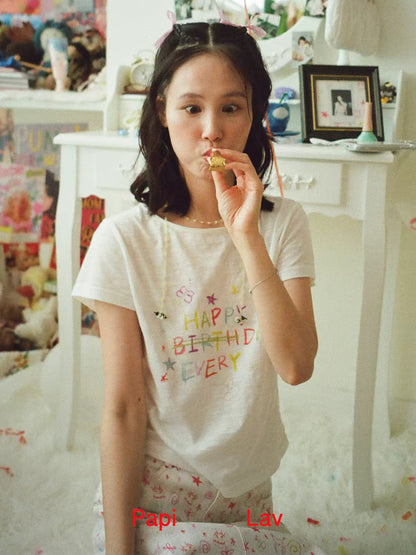 HAPPY EVERYDAY T-SHIRT