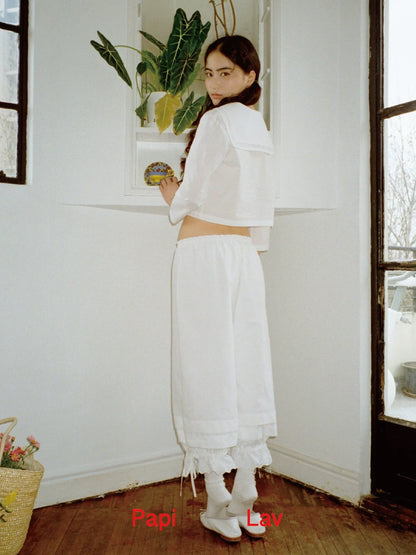 White Kristina Pants