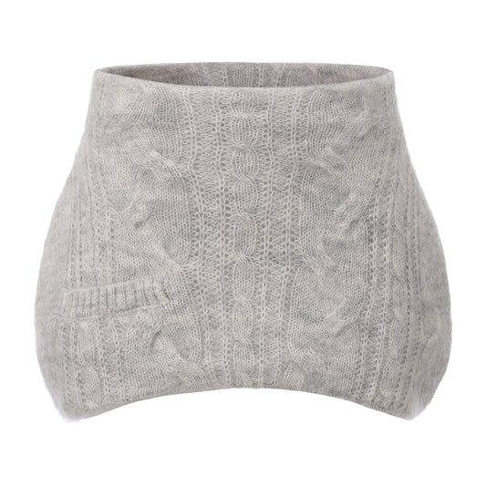 GREY HEARTBROKEN PONCHO