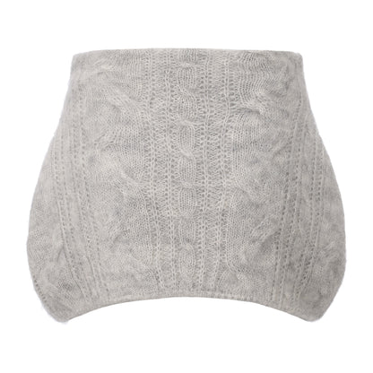 GREY HEARTBROKEN PONCHO