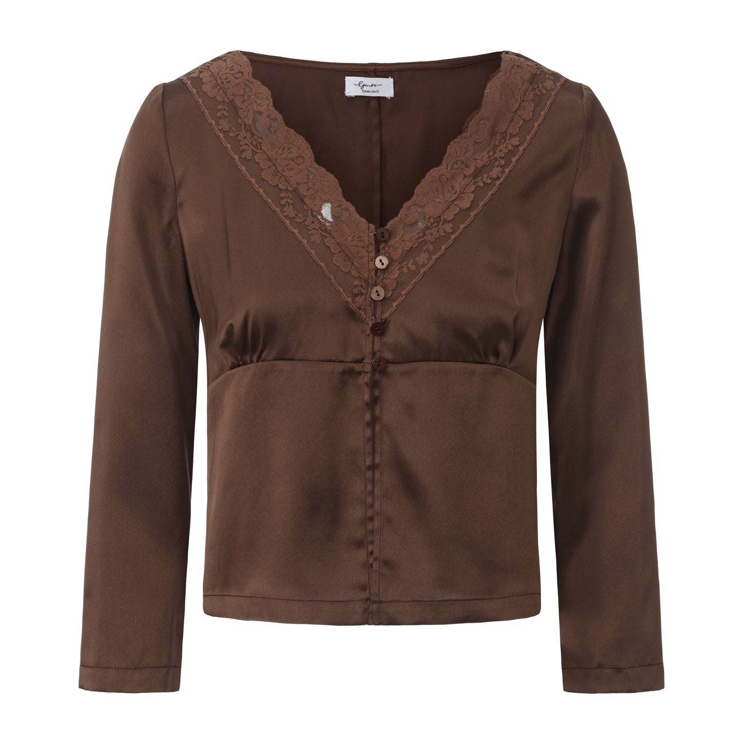 BROWN FENFEN SILK SET x GARBO