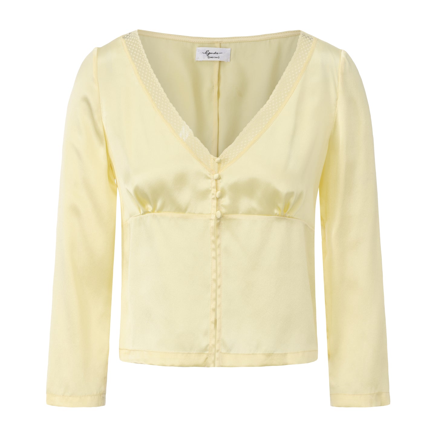 YELLOW FENFEN SILK SET x GARBO