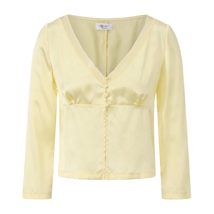 YELLOW FENFEN SILK SET x GARBO