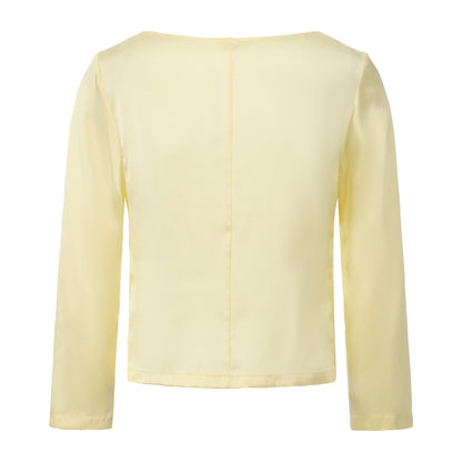 YELLOW FENFEN SILK SET x GARBO