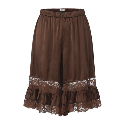 BROWN FENFEN SILK SET x GARBO