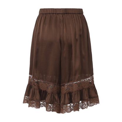 BROWN FENFEN SILK SET x GARBO