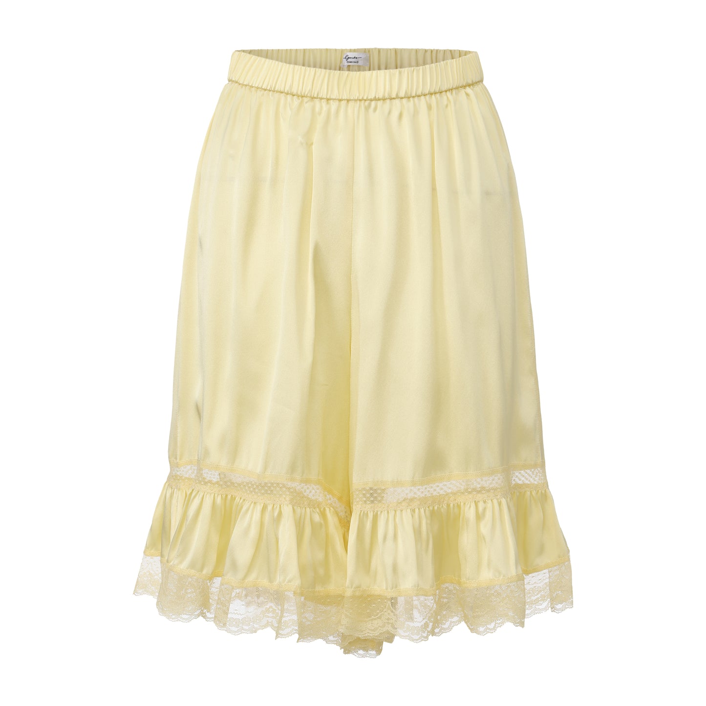 YELLOW FENFEN SILK SET x GARBO