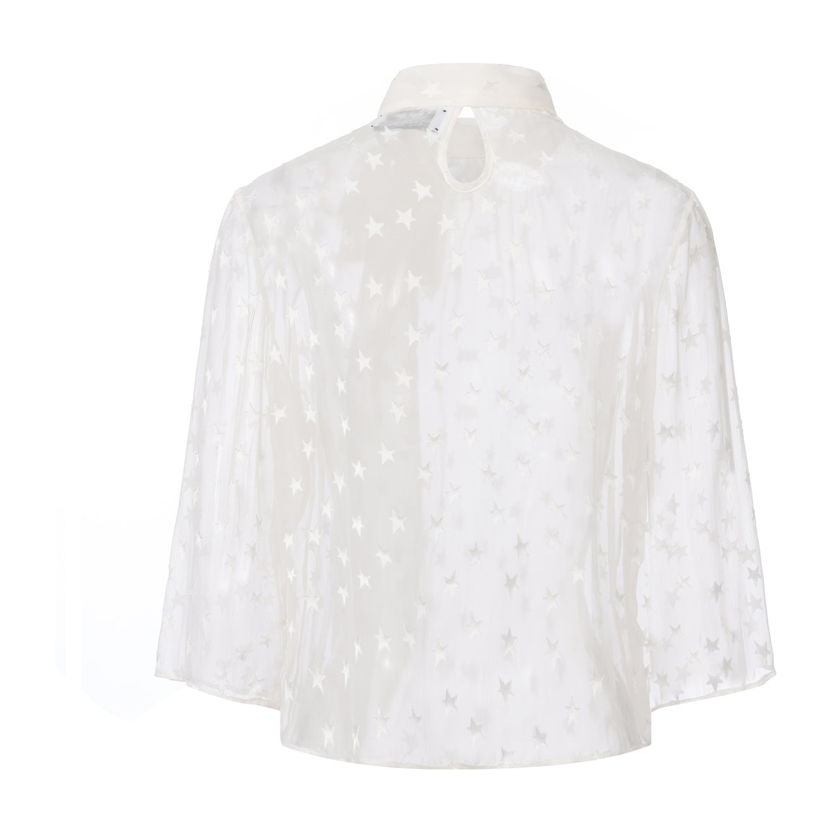 MOONLIGHT CHIFFON TIE SHIRT
